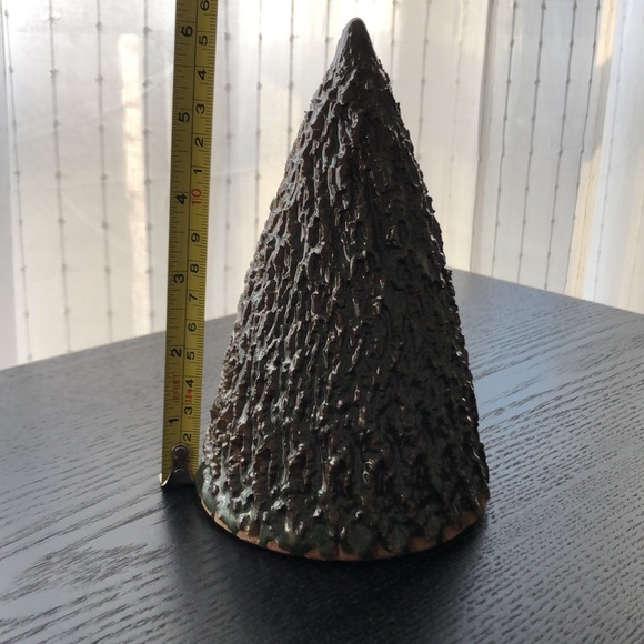 Copper Color Tray Stand and  Terra Cotta Christmas Tree - Picture 9 of 10